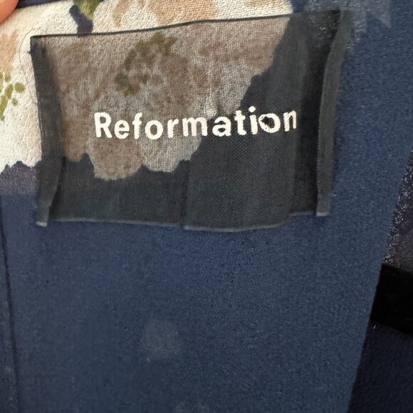 Reformation Finch Dress in Opaline Size 6 - Picture 7 of 7